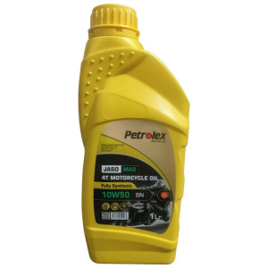 روغن موتور سیکلت تمام سنتتیک پترولکس مدل SN 10W-50 حجم 1 لیتر
