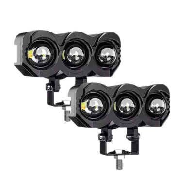 پروژکتور آفرودی موتور سیکلت و خودرو مدل MLX3 بسته دو عددی