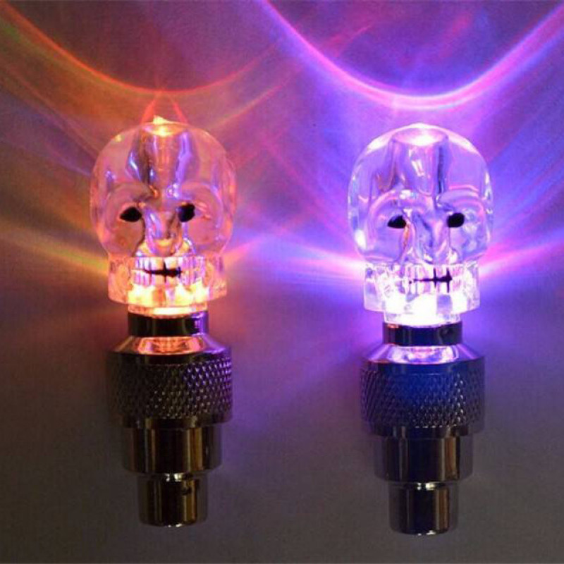 چراغ دوچرخه فایرفلایز مدل Skull بسته 2 عددی
