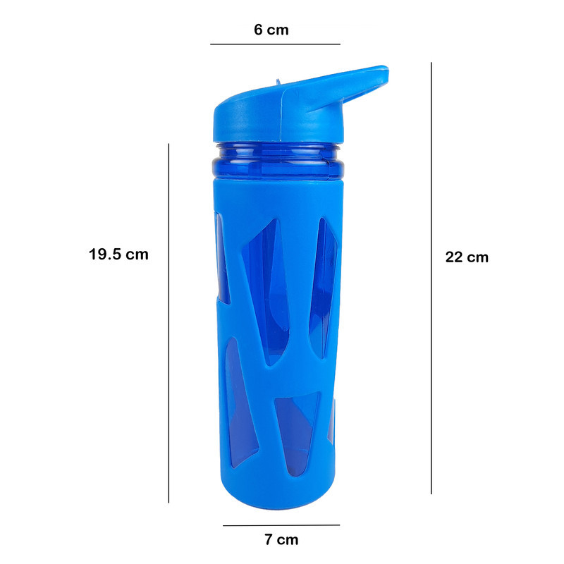 قمقمه دوچرخه مدل روکش دار کد DY-162A گنجایش 0.5 لیتر